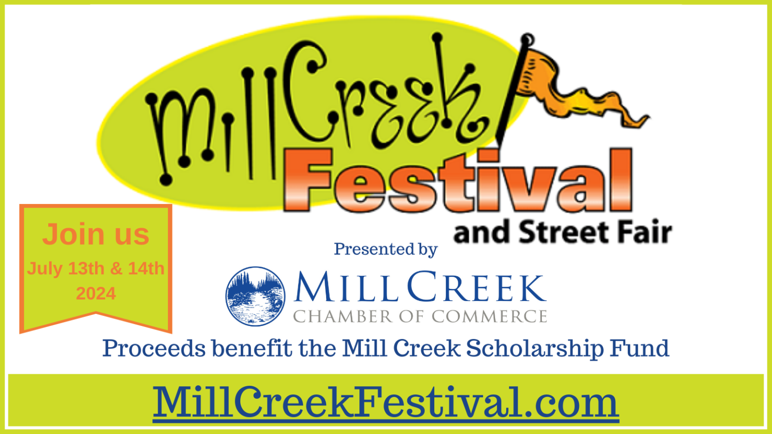 Mill Creek Festival Presented by the Mill Creek Chamber of Commerce